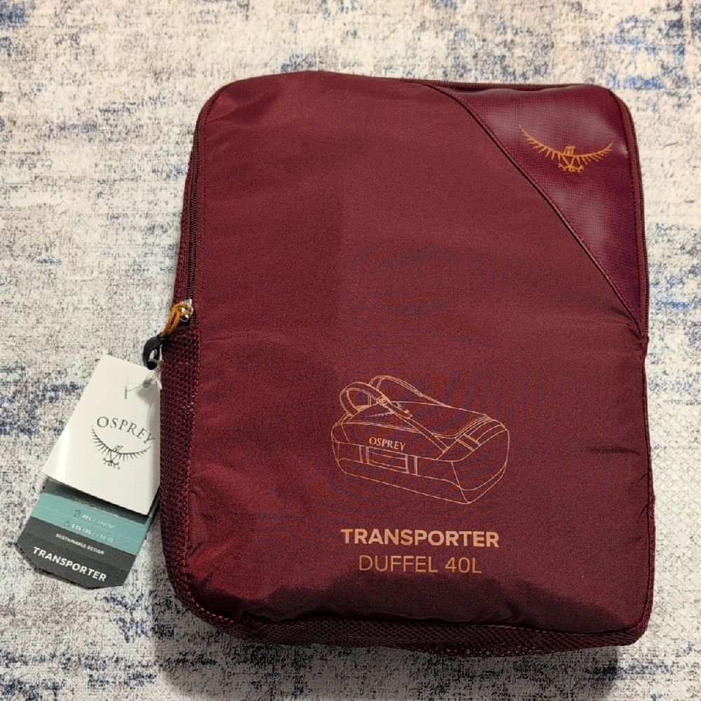 New Osprey Transporter Duffel 40L
